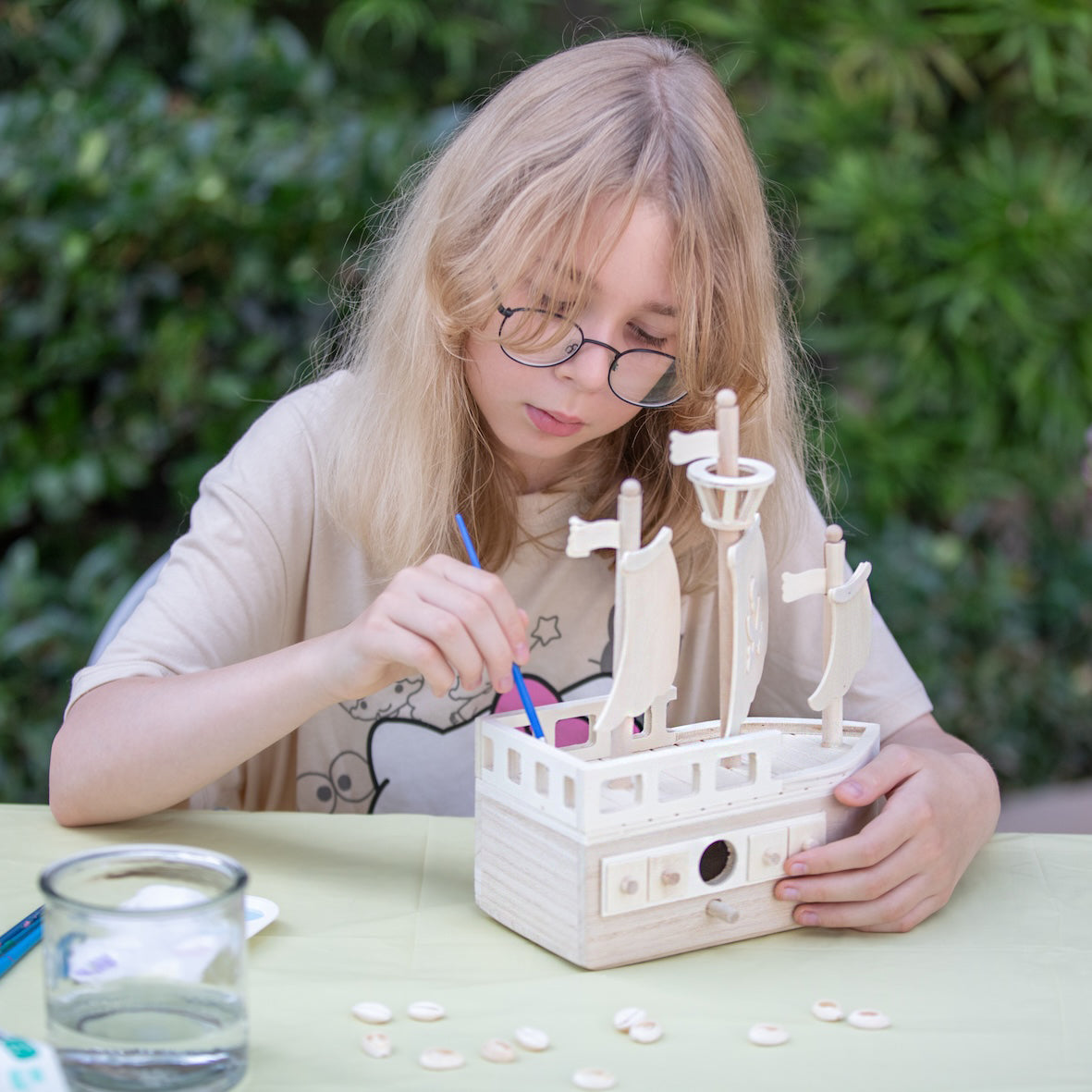 Wooden Toy Painting