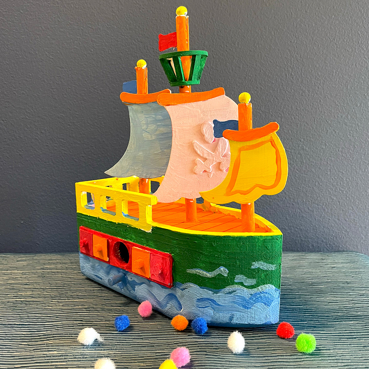 Wooden Toy Painting